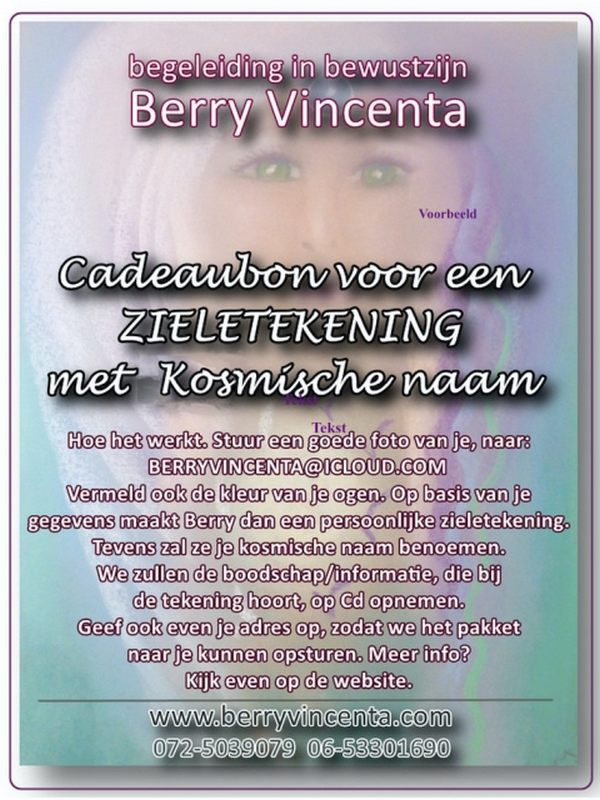 Kadobon voor een Zieletekening